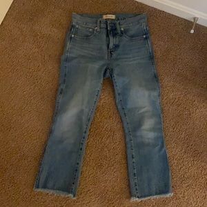 Madewell Petite Cali Demi-Boot Jeans Sz 26P